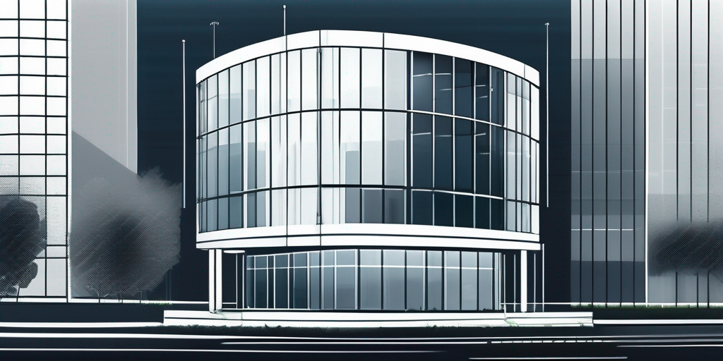 moderne bueroarchitektur 2026 mit fortgeschrittener telekommunikationsinfrastruktur fuer bessere mobilnetzabdeckung